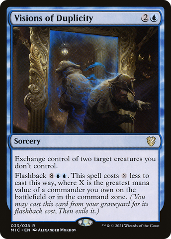 Visions of Duplicity [Innistrad: Midnight Hunt Commander] - The Mythic Store | 24h Order Processing