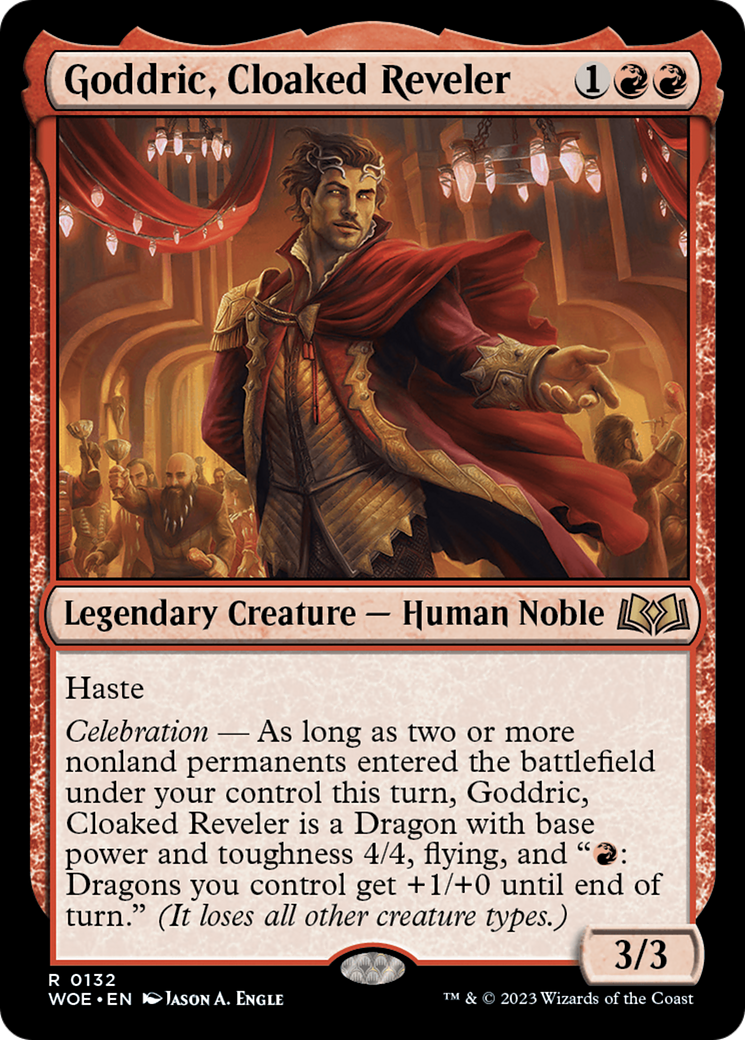 Goddric, Cloaked Reveler [Wilds of Eldraine] - The Mythic Store | 24h Order Processing