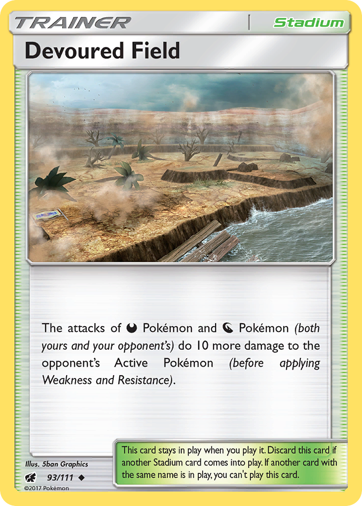 Devoured Field (93/111) [Sun & Moon: Crimson Invasion] - The Mythic Store | 24h Order Processing