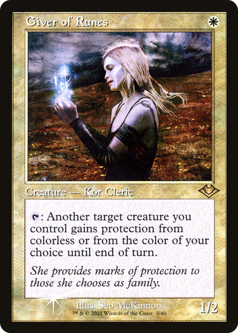 Giver of Runes (Retro) [Modern Horizons] - The Mythic Store | 24h Order Processing