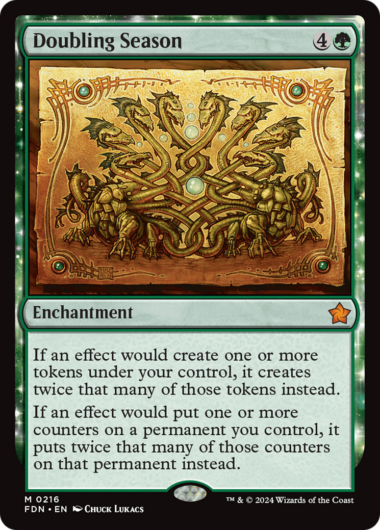 Doubling Season [Foundations] - The Mythic Store | 24h Order Processing