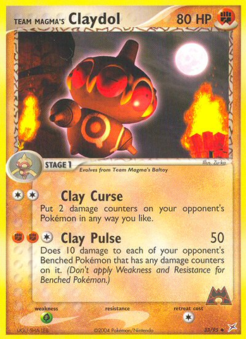 Team Magma's Claydol (33/95) [EX: Team Magma vs Team Aqua] - The Mythic Store | 24h Order Processing
