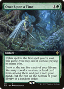 Once Upon a Time (Extended Art) [Throne of Eldraine] - The Mythic Store | 24h Order Processing