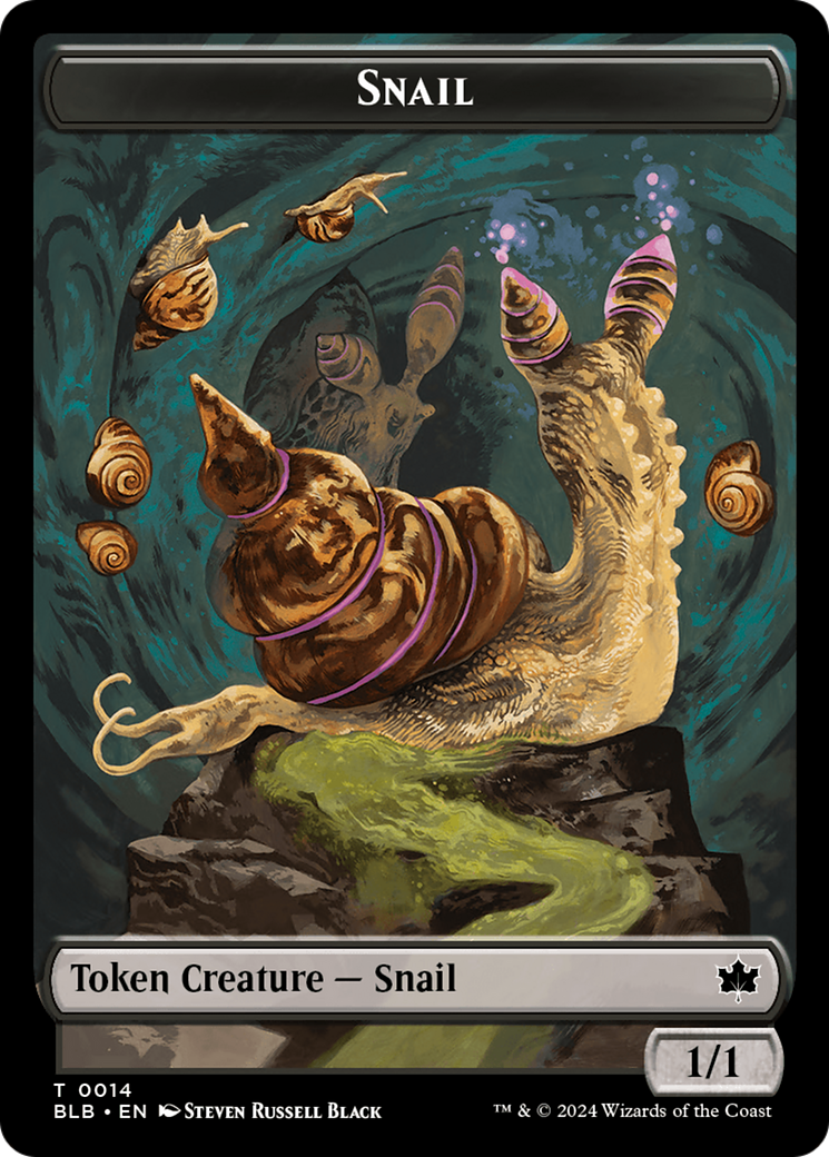 Snail Token [Bloomburrow Tokens] - The Mythic Store | 24h Order Processing