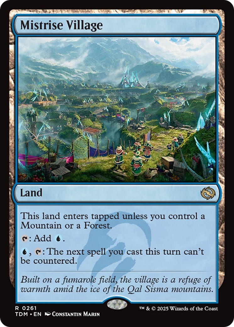 Mistrise Village [Tarkir: Dragonstorm] - The Mythic Store | 24h Order Processing