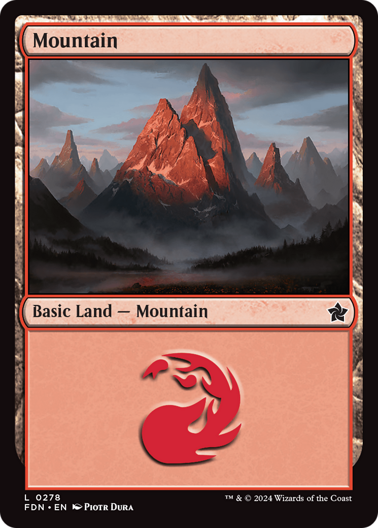 Mountain (0278) [Foundations] - The Mythic Store | 24h Order Processing