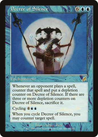 Decree of Silence [Scourge] - The Mythic Store | 24h Order Processing