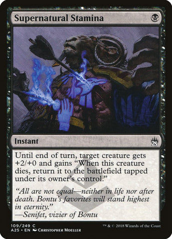 Supernatural Stamina [Masters 25] - The Mythic Store | 24h Order Processing