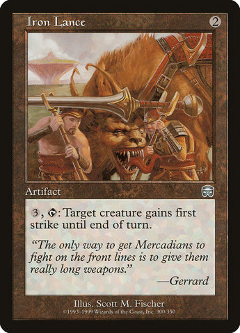 Iron Lance [Mercadian Masques] - The Mythic Store | 24h Order Processing