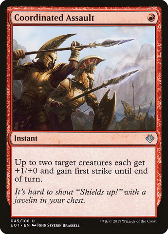 Coordinated Assault [Archenemy: Nicol Bolas] - The Mythic Store | 24h Order Processing
