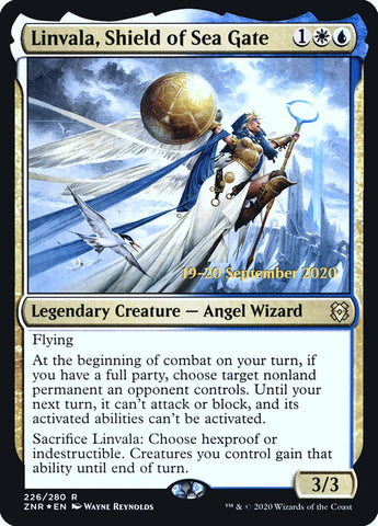 Linvala, Shield of Sea Gate [Zendikar Rising Prerelease Promos] - The Mythic Store | 24h Order Processing