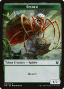 Human Soldier // Spider Double-Sided Token [Theros Beyond Death Tokens] - The Mythic Store | 24h Order Processing