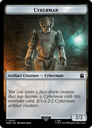 Dalek // Cyberman Double-Sided Token [Doctor Who Tokens] - The Mythic Store | 24h Order Processing