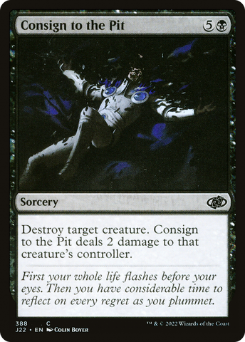 Consign to the Pit [Jumpstart 2022] - The Mythic Store | 24h Order Processing