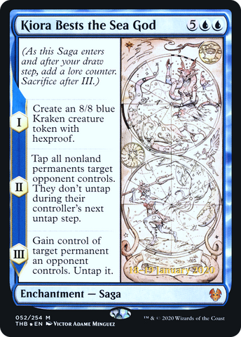 Kiora Bests the Sea God [Theros Beyond Death Prerelease Promos] - The Mythic Store | 24h Order Processing