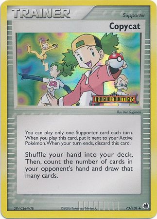 Copycat (73/101) (Stamped) [EX: Dragon Frontiers] - The Mythic Store | 24h Order Processing