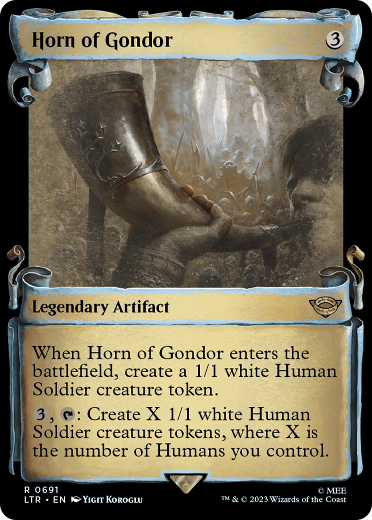 Horn of Gondor [The Lord of the Rings: Tales of Middle-Earth Showcase Scrolls] - The Mythic Store | 24h Order Processing