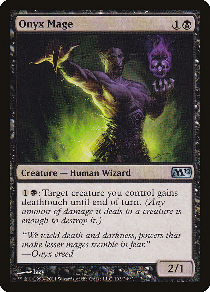 Onyx Mage [Magic 2012] - The Mythic Store | 24h Order Processing