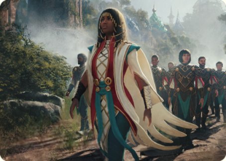 Queen Kayla bin-Kroog Art Card [The Brothers' War Art Series] - The Mythic Store | 24h Order Processing