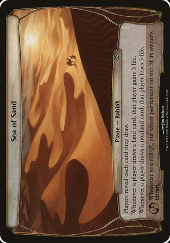 Sea of Sand (Planes) [Planechase Planes] - The Mythic Store | 24h Order Processing
