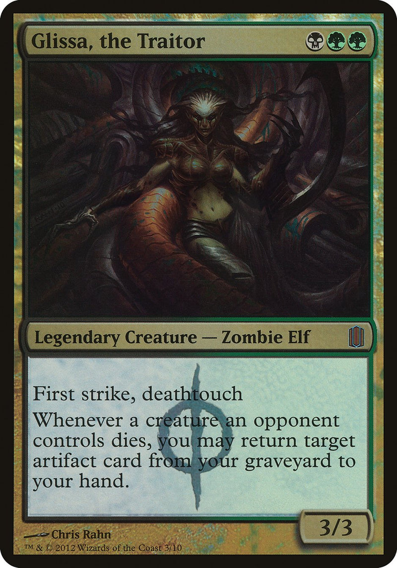 Glissa, the Traitor (Oversized) [Commander's Arsenal Oversized] - The Mythic Store | 24h Order Processing