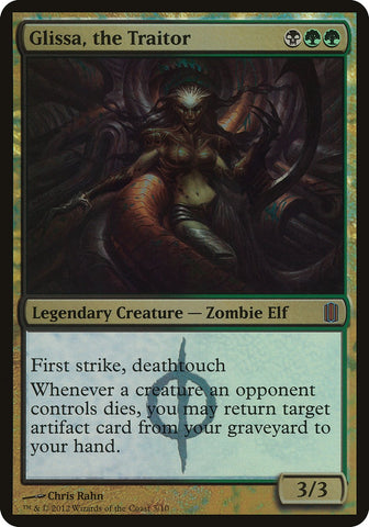 Glissa, the Traitor (Oversized) [Commander's Arsenal Oversized] - The Mythic Store | 24h Order Processing