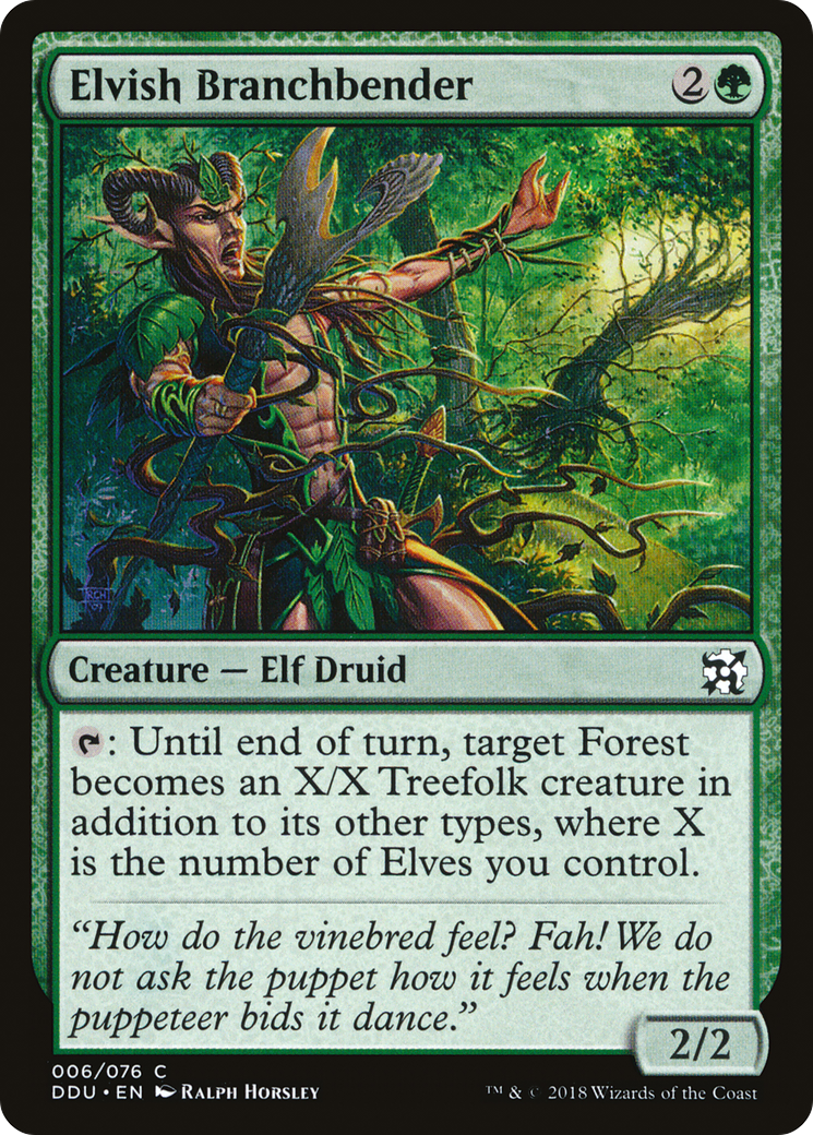 Elvish Branchbender [Duel Decks: Elves vs. Inventors] - The Mythic Store | 24h Order Processing