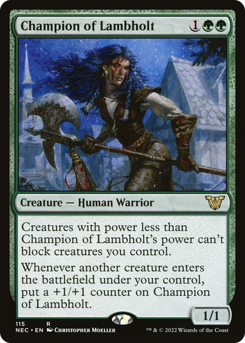 Champion of Lambholt [Kamigawa: Neon Dynasty Commander] - The Mythic Store | 24h Order Processing