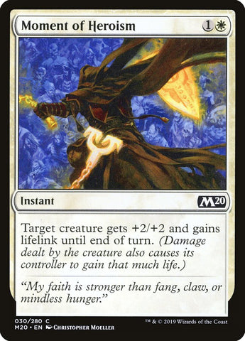 Moment of Heroism [Core Set 2020] - The Mythic Store | 24h Order Processing