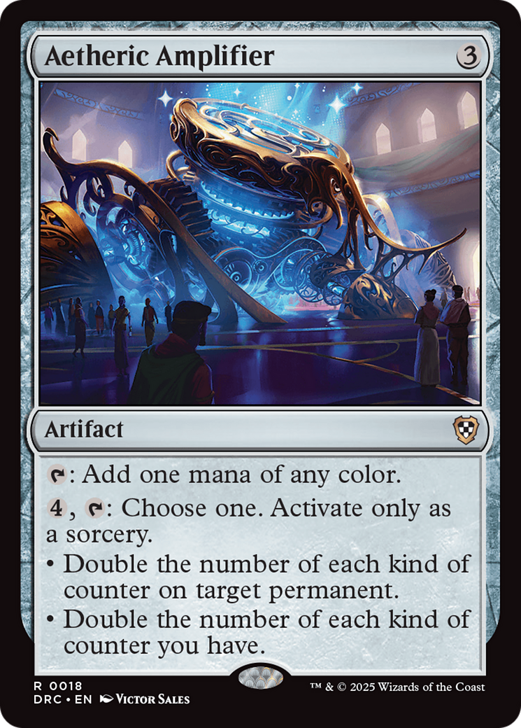 Aetheric Amplifier [Aetherdrift Commander] - The Mythic Store | 24h Order Processing