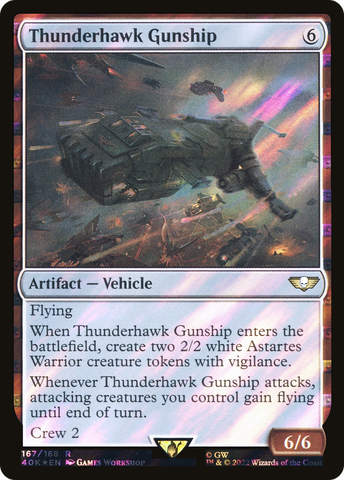 Thunderhawk Gunship (Surge Foil) [Warhammer 40,000] - The Mythic Store | 24h Order Processing