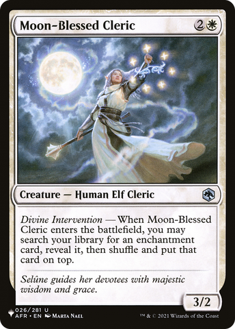 Moon-Blessed Cleric [The List] - The Mythic Store | 24h Order Processing