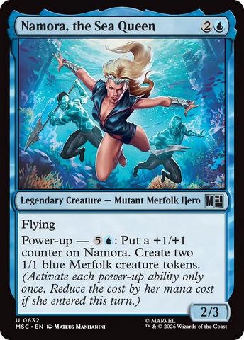 Namora, the Sea Queen [Marvel Super Heroes Commander] - The Mythic Store | 24h Order Processing
