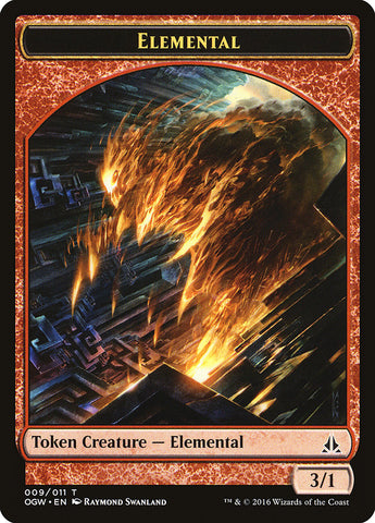 Elemental Token (009/011) [Oath of the Gatewatch Tokens] - The Mythic Store | 24h Order Processing