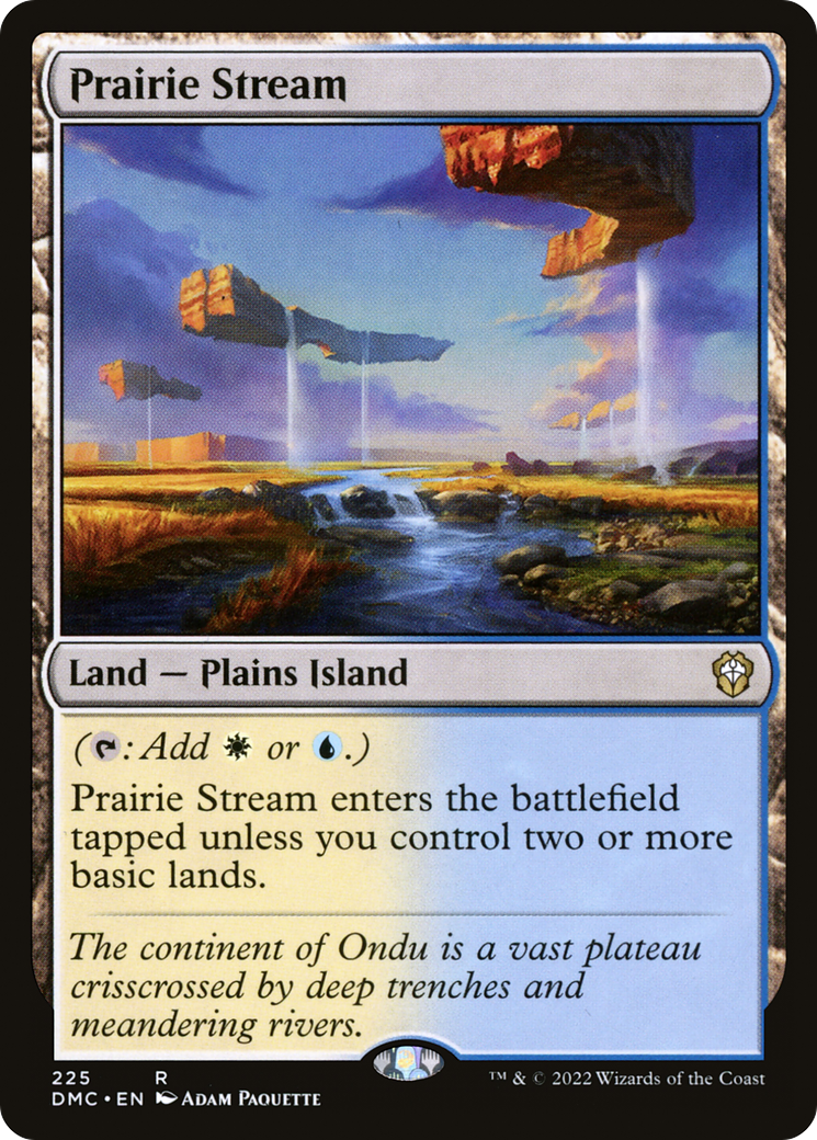 Prairie Stream [Dominaria United Commander] - The Mythic Store | 24h Order Processing