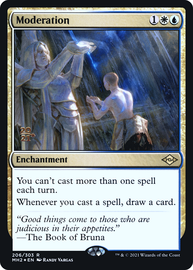 Moderation [Modern Horizons 2 Prerelease Promos] - The Mythic Store | 24h Order Processing