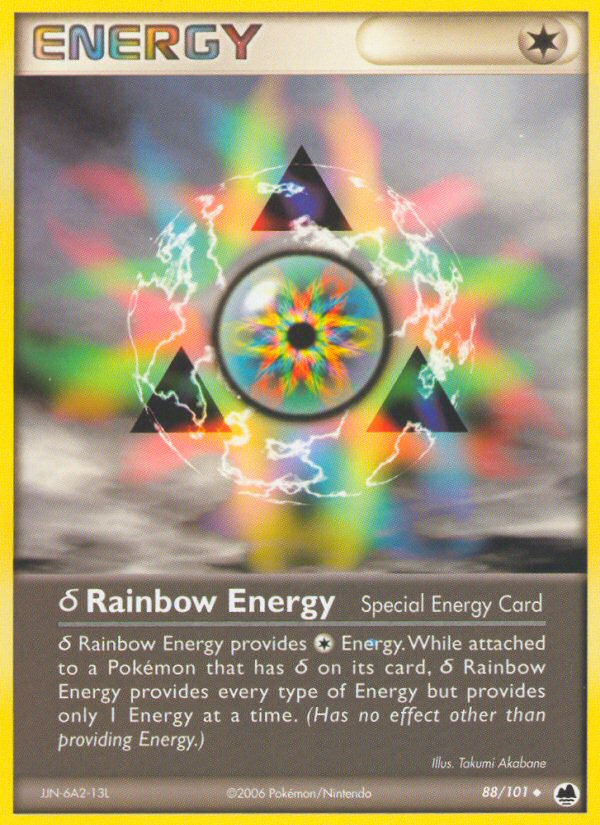 Rainbow Energy (88/101) (Delta Species) [EX: Dragon Frontiers] - The Mythic Store | 24h Order Processing
