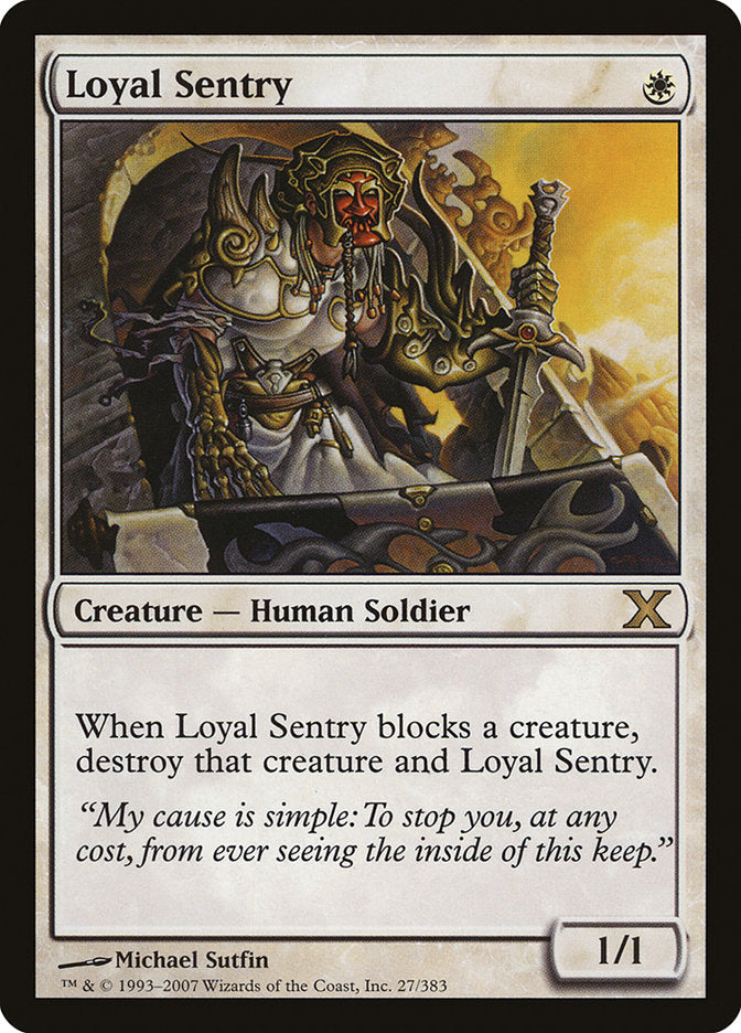 Loyal Sentry [Tenth Edition] - The Mythic Store | 24h Order Processing