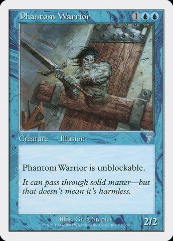 Phantom Warrior [Seventh Edition] - The Mythic Store | 24h Order Processing