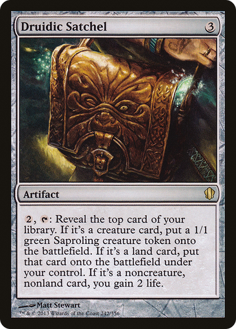 Druidic Satchel [Commander 2013] - The Mythic Store | 24h Order Processing