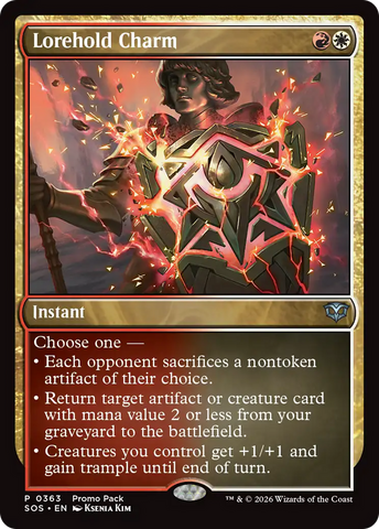 Lorehold Charm [Secrets of Strixhaven Promos] - The Mythic Store | 24h Order Processing