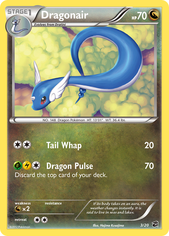 Dragonair (3/20) [Black & White: Dragon Vault] - The Mythic Store | 24h Order Processing
