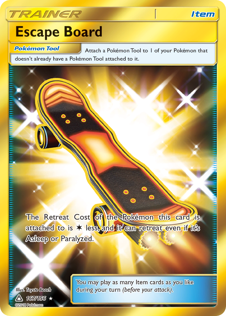 Escape Board (167/156) [Sun & Moon: Ultra Prism] - The Mythic Store | 24h Order Processing