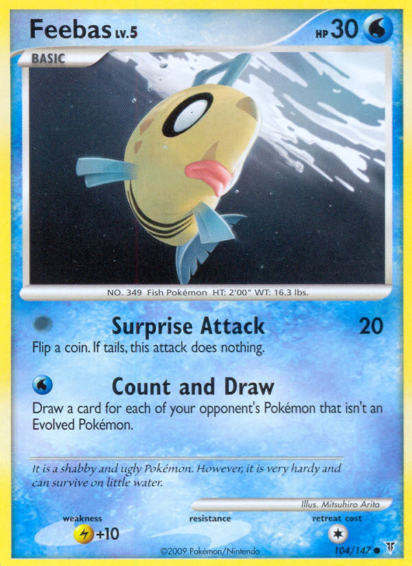 Feebas (104/147) [Platinum: Supreme Victors] - The Mythic Store | 24h Order Processing