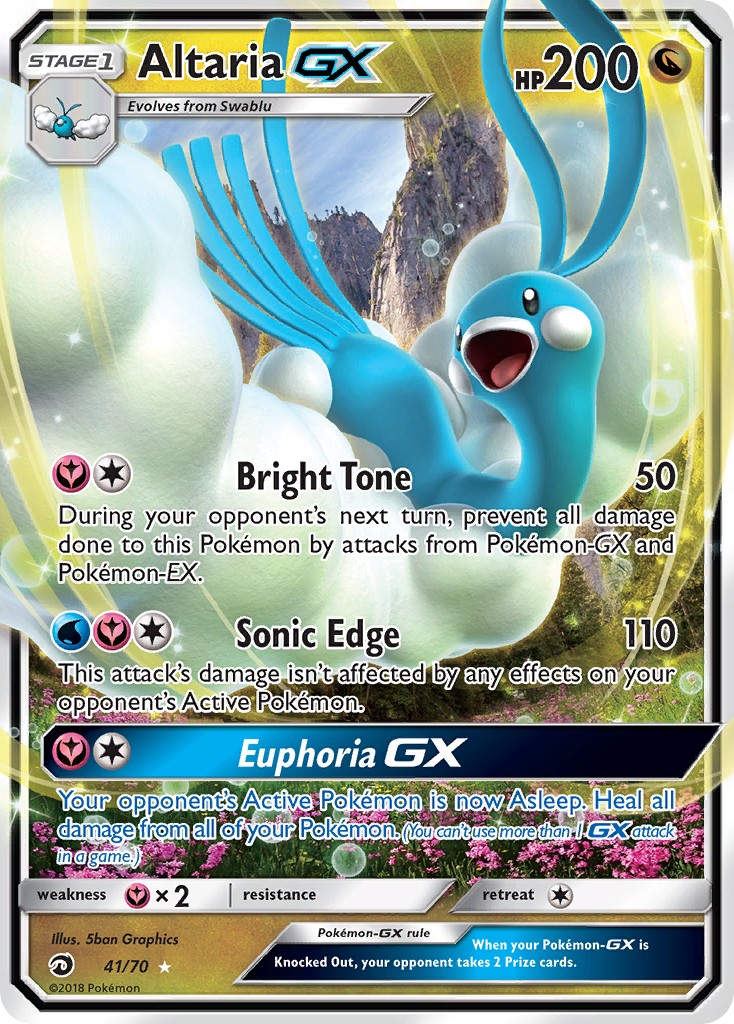 Altaria GX (41/70) [Sun & Moon: Dragon Majesty] - The Mythic Store | 24h Order Processing