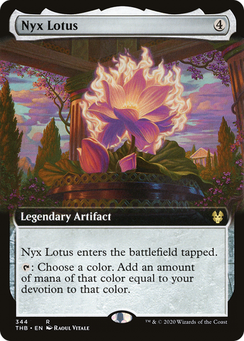 Nyx Lotus (Extended Art) [Theros Beyond Death] - The Mythic Store | 24h Order Processing