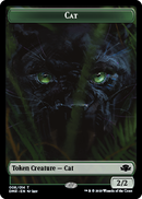 Goblin // Cat (008) Double-Sided Token [Dominaria Remastered Tokens] - The Mythic Store | 24h Order Processing