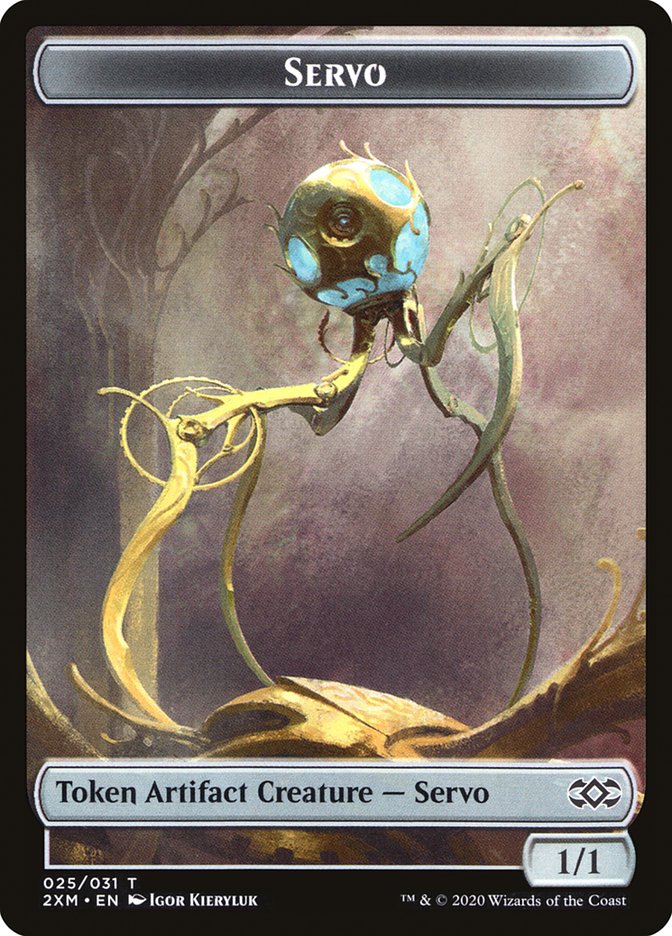 Clue // Servo Double-Sided Token [Double Masters Tokens] - The Mythic Store | 24h Order Processing