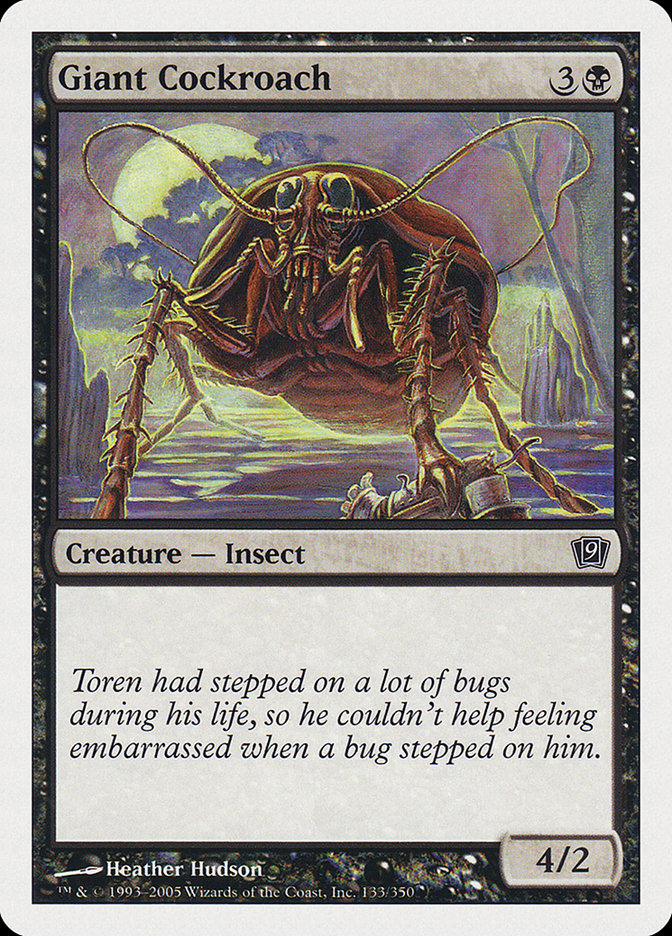 Giant Cockroach [Ninth Edition] - The Mythic Store | 24h Order Processing