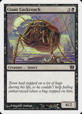 Giant Cockroach [Ninth Edition] - The Mythic Store | 24h Order Processing